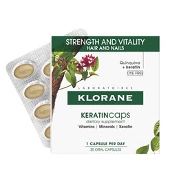 Klorane Quinine Συμπλήρωμα Διατροφής για Μαλλιά και Νύχια με Κινίνη & Κερατίνη 30Caps KLORANE Τριχόπτωση