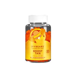 Ivybears Boost Tan Συμπλήρωμα Διατροφής Για Λαμπερό Καλοκαιρινό Δέρμα 60 Ζελεδάκια   Μαλλιά-Δέρμα-Νύχια