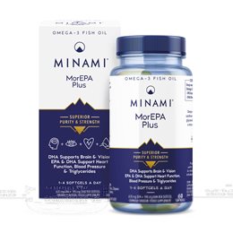 Minami MorEPA Plus Omega-3 Fish Oil 30 Μαλακές Κάψουλες. MINAMI Ενέργεια Τόνωση