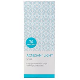 Therapis Acnesan Light Ενυδατική Κρέμα Ημέρας με Χρώμα για Λιπαρές/ Ακνεϊκές Επιδερμίδες, 75 ml THERAPIS Λιπαρό Δέρμα / Ακμή