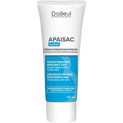 Biorga Bailleul Dermatologie Apaisac Hydra+ Intensive Ενυδατική Κρέμα, 40ml