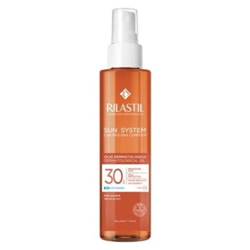 Rilastil Sun System Αδιάβροχο Αντηλιακό Λάδι για το Σώμα SPF30 σε Spray 200ml