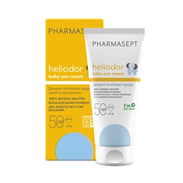 Pharmasept Heliodor Baby Sun Cream SPF50 Βρεφική Αντηλιακή Κρέμα Προσώπου - Σώματος 100ml PHARMASEPT Βρεφικά / Παιδικά  Αντηλιακά
