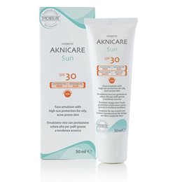 Synchroline Aknicare Sun Αντηλιακή Κρέμα Προσώπου για Ακνεικά Δέρματα SPF 30, 50ml   Λιπαρό Δέρμα / Ακμή