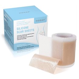 Hodaf Scar Reducer Επαναχρησιμοποιούμενο Ρολό Σιλικόνης για Ανάπλαση Ουλών, 1τμχ (4cmx3m)  Αναπλαστικές Κρέμες