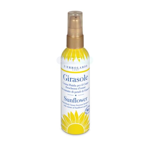 L' Erbolario Girasole Fluid Body Cream Summer Freshness Sunflower, 100 ml