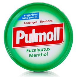 Pulmoll Ευκάλυπτος & Μενθόλη Ανακουφίζουν από τα Συμπτώματα του Κρυολογήματος 45gr PULMOLL Καραμέλες