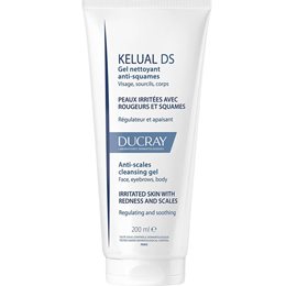 Ducray Kelual DS Gel Moussant-Τζελ Καθαρισμού κατά των Λεπιών Για Ευαίσθητα Δέρματα, 200ml DUCRAY Καθαρισμός