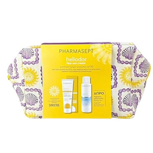 Pharmasept Heliodor Promo with Sunscreen SPF50 50ml & Free Hygienic Ultra Hydra Lotion 80ml