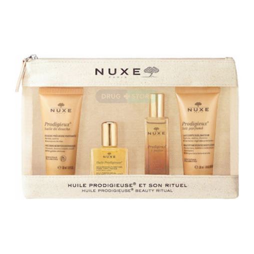 Nuxe Huile Prodigieuse Beauty Ritual Περιποίησης Σώματος για Ενυδάτωση & Λάμψη, 1 Σετ.