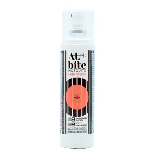 At Bite Mosquito High Protection Spray Εντομοαπωθητικό Προσώπου & Σώματος 100 ml
