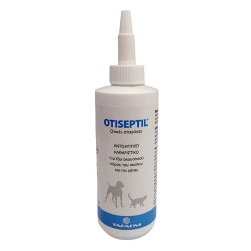 Tafarm Otiseptil Σταγόνες για Καθαρισμό Αυτιών Σκύλου & Γάτας 60ml