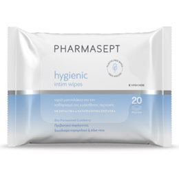 Pharmasept Hygienic Intim Wipes Μαντηλάκια Καθαρισμού Για Την Ευαίσθητη Περιοχή 20τμχ PHARMASEPT Καθαρισμός-Φροντίδα