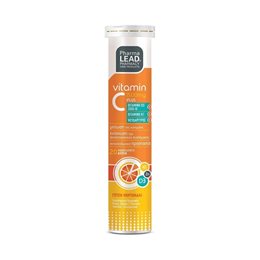 Pharmalead Vitamin C 1500mg Plus+ Συμπλήρωμα Διατροφής με Βιταμίνες C, D3, K1 και Ψευδάργυρο, 20tabs PHARMALEAD Bιταμίνη C