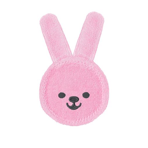 Mam Oral Care Rabbit Γάντι Καθαρισμού Στοματικής Κοιλότητας 0+Μηνών (611G) Ροζ, 1τμχ