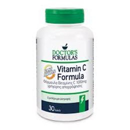 Doctor's Formulas Vitamin C Formula Fast Action 1000mg 30 κάψουλες DOCTORS FORMULA Ανοσοποιητικό