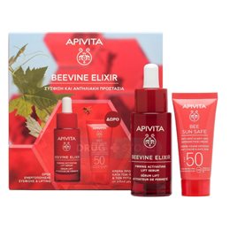 Apivita Promo Beevine Elixir Ορός Σύσφιξης & Lifting 30ml & Δώρο Κρέμα Προσώπου SPF50 15ml APIVITA Σετ