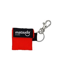 Matsuda Μάσκα Φιλί Ζωής Σε Τσαντάκι Μπρελόκ 1 τεμάχιο  Διάφορα Είδη Πρώτων Βοηθειών