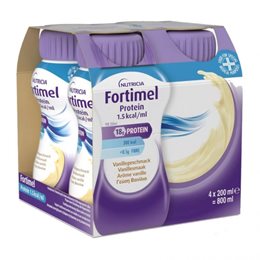 Nutricia Fortimel Protein Βανίλια 4 x 200ml FORTIMEL Ειδική & Υγιεινή Διατροφή
