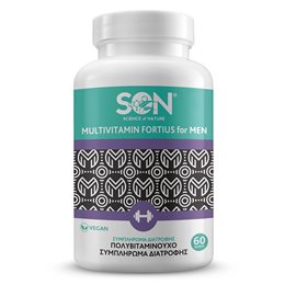 Science of Nature Multivitamin Fortius For Men Πολυβιταμινούχο Συμπλήρωμα για Άνδρες 60 tabs  SCIENCE OF NATURE Πολυβιταμίνες