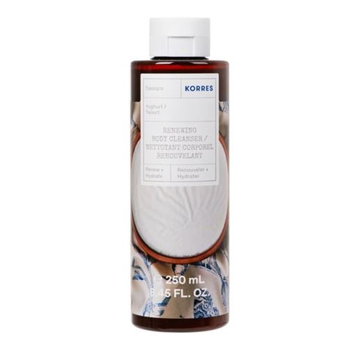 Korres Yogurt Renewing Body Cleanser / Ενυδατικό Αφρόλουτρο με  Άρωμα Γιαούρτι 250ml