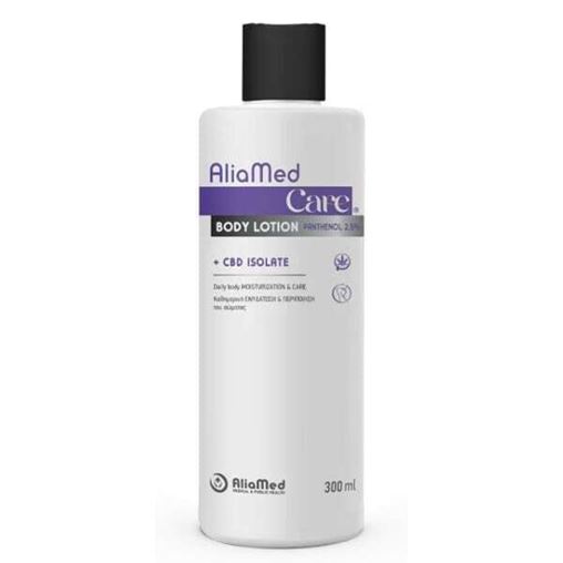 AliaMed Body Lotion Panthenol 2,5% + CBD Isolate Γαλάκτωμα Σώματος για Ενυδάτωση, 300ml