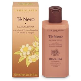 L'Erbolario Te Nero Black Tea Shower Gel Unisex Αφρόλουτρο Μαύρο Τσάϊ  250ml  Αφρόλουτρα