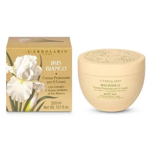 L' Erbolario Iris Bianco Perfumed Body Cream Αρωματική Κρέμα Σώματος 300ml
