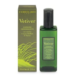 L'Erbolario Vetiver Deodorant Lotion Αποσμητική Λοσιόν Για Άντρες 100ml  Αποσμητικά