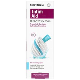Frezyderm Intim Aid Pre Post Sex Foam Ph 4,5 Αφρός Καθαρισμού Για Ευαίσθητη Περιοχή 100ml FREZYDERM Καθαρισμός-Φροντίδα