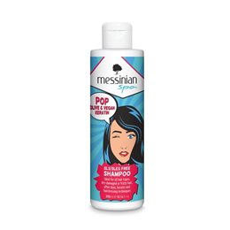 Messinian Spa Pop Olive & Vegan Keratin Σαμπουάν Λείανσης για Φριζαρισμένα Μαλλιά 300ml  Σαμπουαν