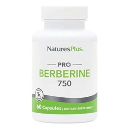 Nature's Plus Pro Berberine 750 mg 60 κάψουλες NATURE S PLUS Αδυνάτισμα