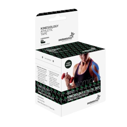 Anatomic Line Kinesio Tape Επίδεσμος Κινησιοθεραπείας Logo Mania 5cmx5m