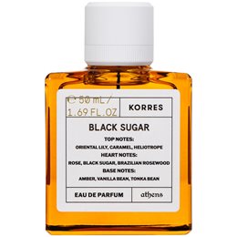 Korres Black Sugar Eau de Parfum - Γυναικείο Άρωμα Μαύρη Ζάχαρη ,50ml KORRES Γυναικεία Αρώματα