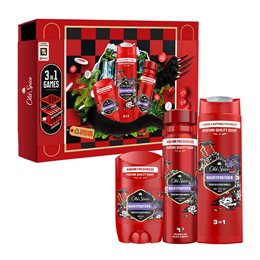 Old Spice Gamebox Σετ Δώρου Για Άνδρες με Night Panther Αποσμητικά Σπρέι & Στικ, Αφρόλουτρο 400ml  OLD SPICE Πακέτα