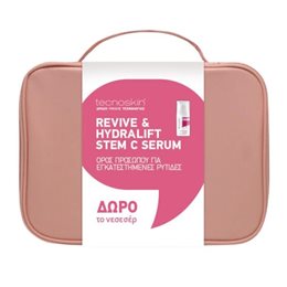 Tecnoskin Revive & Hydralift Stem C Serum 30 ml + Δώρο Νεσεσέρ  Οροι / Serum