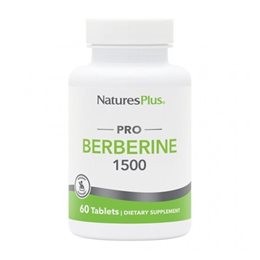 Nature's Plus Berberine 1500mg Συμπλήρωμα Διατροφής 60tabs. NATURE S PLUS Αδυνάτισμα