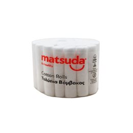 Matsuda Ρινικά Ταμπόν-Τολύπια Βάμβακος 50τμχ. MATSUDA Περιποίηση Πληγών