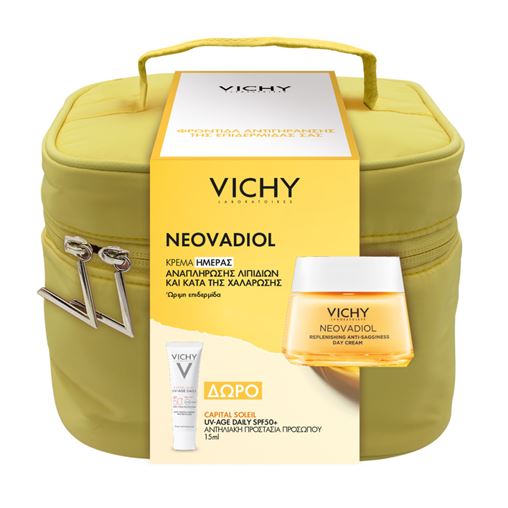 Vichy Νεσεσέρ Neovadiol Post-Menopause Day Cream 50ml & ΔΩΡΟ Capital Soleil UV-AGE Daily SPF50+15ml 
