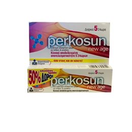 Perkosun New Age 5 24ωρα Ουδέτερη Αποσμητική Κρέμα Σώματος για Γυναίκες και Άνδρες 30gr  Αποσμητικά