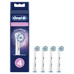 Oral-B Ανταλλακτικές Κεφαλές Sensitive Clean Value Pack 4τμχ ORAL - B Οδοντόβουρτσες