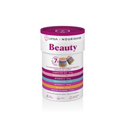 Upsa Nourished Beauty 7-in-1  - Συμπλήρωμα Διατροφής για Δέρμα, Μαλλιά και Νύχια 30 ζελεδάκια UPSA Μαλλιά-Δέρμα-Νύχια