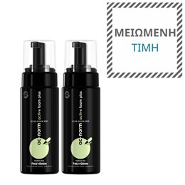 Frezyderm PROMO AC Norm Active Foam Plus Αφρός Καθαρισμού Προσώπου για Ακνεϊκές Επιδερμίδες 2x150ml  Λιπαρό Δέρμα / Ακμή