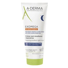 Avene Exomega Control Repairing Emollient Night Cream Ενυδατική Νυκτός για Ξηρές Επιδερμίδες 200ml  Ενυδάτωση