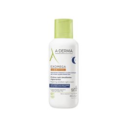 Avene Exomega Control Repairing Emollient Night Cream Ενυδατική Νυκτός για Ξηρές Επιδερμίδες 400ml  Ενυδάτωση