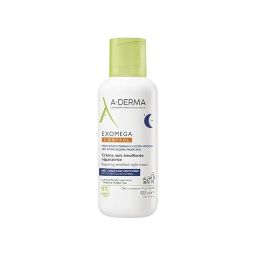 Avene Exomega Control Repairing Emollient Night Cream Ενυδατική Νυκτός για Ξηρές Επιδερμίδες 400ml