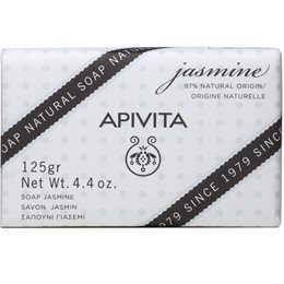Apivita Natural Soap With Jasmine / Γιασεμί 125g APIVITA Σαπούνια