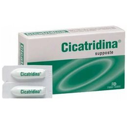Cicatridina Supposte Ορθικά Υπόθετα για Επούλωση του Βλεννογόνου 10 x 2gr VITA VENTUS Αιμορροΐδες