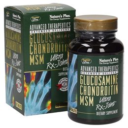 Nature's Plus Ultra Rx-Joint (Glucosamine/Chondroitin/MSM) 90 Tabs NATURE S PLUS Οστά & Αρθρώσεις