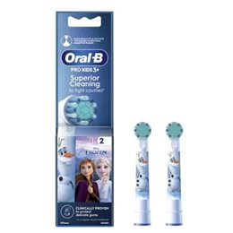 Oral-B Pro Kids 3+ Frozen/Spiderman Ανταλλακτικές Κεφαλές Ηλεκτρικής Οδοντόβουρτσας 2τμχ ORAL - B Οδοντόβουρτσες